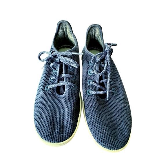 Allbirds men's Tree Runner Breathable Sneaker‎ Shoe size 10 Navy Blue - Picture 3 of 8